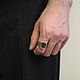 Кольцо Rose Brass Insert Signet Ring. Перстень. The Vale of Tears. Ярмарка Мастеров.  Фото №8