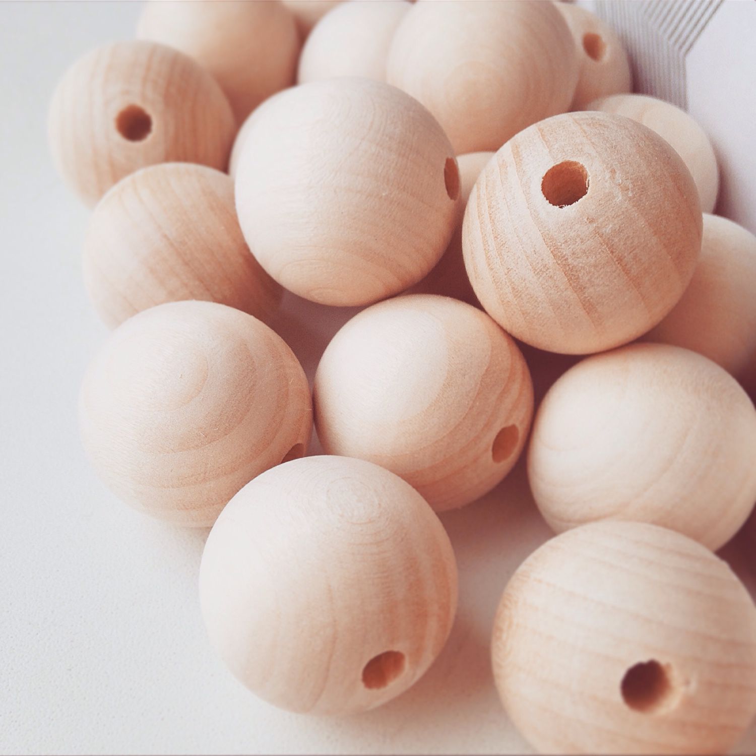 Большие деревянные шары