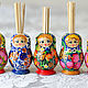 Order Matryoshka, samovar, toothpick. Russian souvenir. Livemaster. . Dolls1 Фото №3