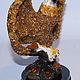 Eagle statuette in amber. Figurine. podaro4ek22. My Livemaster. Фото №4