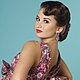 Сарафан в стиле 50-х "Хризантема, растущая ковриком". Платья. Анна-Лиза (Мода вне времени ТМ). Интернет-магазин Ярмарка Мастеров.  Фото №2