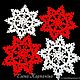Order Christmas crocheted snowflake. Needlework Elena Karpachova. Livemaster. . Christmas decorations Фото №3