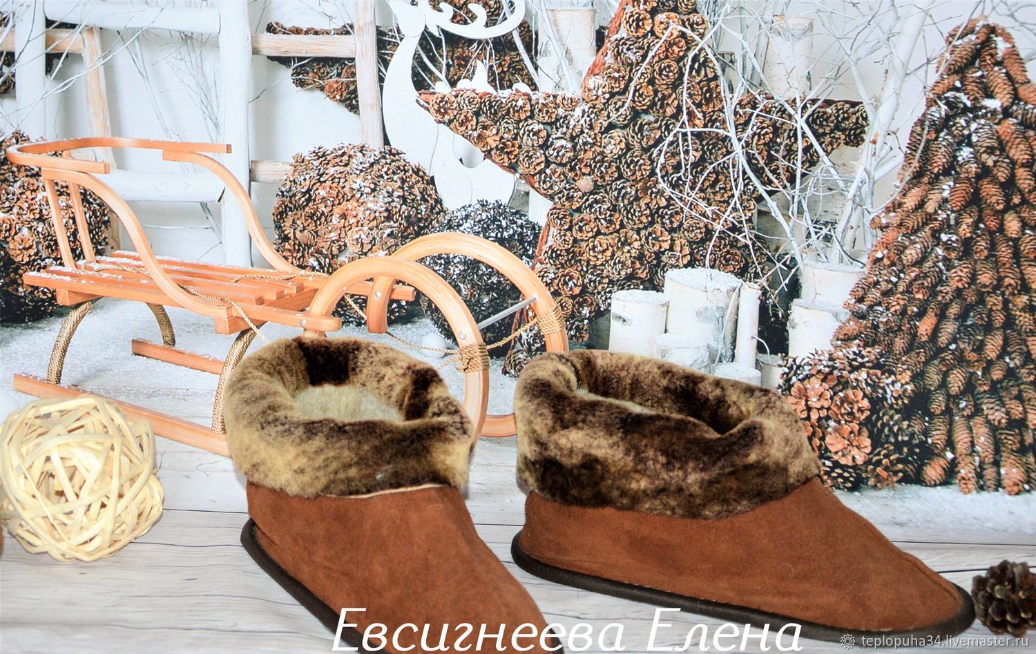  Chuni made of natural sheepskin, Ugg boots, Urjupinsk,  Фото №1