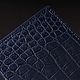 Кошелек-портмоне из натуральной кожи крокодила IMA0958VC45. Портмоне. CrocShop товары из экзотической кожи. Ярмарка Мастеров.  Фото №7