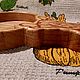 Тарелка из дерева "Басенджи". Тарелки. Адресники для собак и кошек. Ярмарка Мастеров.  Фото №5