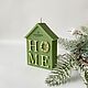 Свеча «HOME» из пчелиного воска в подарочной упаковке. Свечи. VENERA HOME DECOR. Интернет-магазин Ярмарка Мастеров.  Фото №2