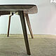 Стол KVADRAT мягкий квадрат 1000*1000мм лофт массив Brown. Столы. BERGOL. Ярмарка Мастеров.  Фото №5