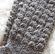 Order Socks knitted of natural sheep wool (grey). Rogopuh. Livemaster. . Knee Фото №3