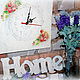 Винтажный набор Home sweet home. Часы классические. Vintage-Market. Ярмарка Мастеров.  Фото №6