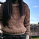 Джемпер "Сумашедший медведь". Джемперы. GLM CROCHET. Ярмарка Мастеров.  Фото №4