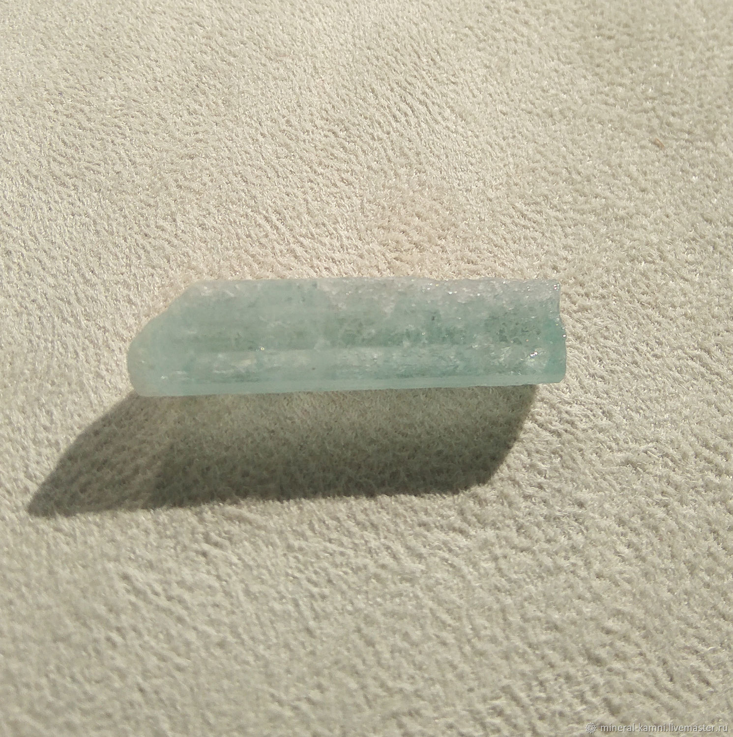 Crystal of aquamarine, Cabochons, Pyatigorsk,  Фото №1