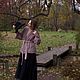 Кардиган с рукавами кимоно цвета пыльной розы. Кардиганы. The sweetest sweaters. Ярмарка Мастеров.  Фото №4
