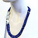 Order Necklace made of natural Topaz ,kyanite, Baroque pearls. Magical Beauty Gems. Livemaster. . Necklace Фото №3
