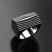 Украшения handmade. Livemaster - original item Ring: Illusion of dynamics. Handmade.
