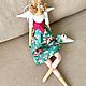 Angel Tilda (interior doll). Tilda Dolls. Toys by Nady GK. Online shopping on My Livemaster.  Фото №2