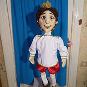 Куклы и игрушки handmade. Livemaster - original item The King`s son and the girl. Tablet theater dolls.. Handmade.