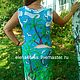 Tunic dress 'I WANT the SEA'. Dresses. Elena Abdul-Karim. My Livemaster. Фото №4