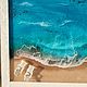 Копилка чемодан" У моря". Копилки. Изделия из эпоксидной смолы. Ярмарка Мастеров.  Фото №7