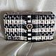 Заказать Клатч в стиле Chanel Полосатый клатч. Сумочка в полоску. Kseniya   Accessories. Ярмарка Мастеров. . Клатчи Фото №3