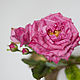 tea rose. Ceramic floristry. Flowers. KG_flowers. My Livemaster. Фото №6