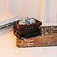 Gift decorative box (box) made of Siberian Cedar wood PK33, Storage Box, Novokuznetsk,  Фото №1