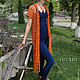 Women's summer vest with fringe 'Orange mood'. Vests. CUTE-KNIT by Nata Onipchenko. My Livemaster. Фото №4