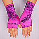 Salamander mitts ' bright pink, Mitts, Moscow,  Фото №1