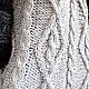 Вязаный кардиган с поясом. Кардиганы. Knit by Heart - Вязаная одежда 富. Ярмарка Мастеров.  Фото №6