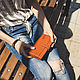 Women's Leather Wallet with Magnetic Button. Wallets. G.L.A.D.. My Livemaster. Фото №9