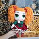  Плюшевая кукла, кукла Лол. Амигуруми куклы и игрушки. Toys-by-panda. Интернет-магазин Ярмарка Мастеров.  Фото №2