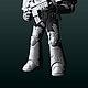 3D модель "Космодесантник MK-7, Space Marine". Игры. СТАЛЬ И ДИДЖИТАЛ. Ярмарка Мастеров.  Фото №6
