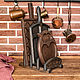Order Dark oak plank stand. Foxwoodrus. Livemaster. . Cutting Boards Фото №3