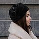 Шапка. Шапки. Студия меха Марины Ласкажевской. Ярмарка Мастеров.  Фото №4