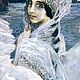  фрагмент картины "Царевна Лебедь", Схемы для вышивки, Барнаул,  Фото №1