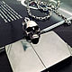 Кулон Череп "Memento Mori" Большой цельнолитой из серебра. Кулон. The Groovy Inc.. Ярмарка Мастеров.  Фото №4