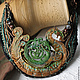 "Пернатый Змей" этно-колье. Колье. Julia Chernopazova Art Jewelry. Ярмарка Мастеров.  Фото №4