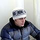 Заказать Шапка со славянской символикой "Алатырь". Славянская Вязь. Ярмарка Мастеров. . Народные костюмы Фото №3