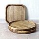 Деревянная тарелка круглая 23 см. Тарелки. Cool Wood Masters. Ярмарка Мастеров.  Фото №4