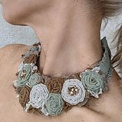 Ободок в Бохо стиле "Цветение розы"