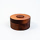 Container (Bento box) with lid made of Siberian cedar BB1. Jars. ART OF SIBERIA. Online shopping on My Livemaster.  Фото №2
