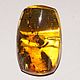 Amber ring with inclusions. Ring. podaro4ek22. My Livemaster. Фото №4