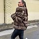 Заказать Шикарная шуба из соболя 60см. Ladyfur_lux_shop. Ярмарка Мастеров. . Шубы Фото №3
