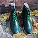 Shoes 'green long English speaker'. Boots. Hitarov (Hitarov). Online shopping on My Livemaster.  Фото №2