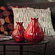 Vase 'Berry Red Queen L' 1,4 l, Vases, Vyazniki,  Фото №1