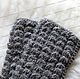 Socks knitted of natural sheep wool (grey). Knee. Rogopuh. Online shopping on My Livemaster.  Фото №2