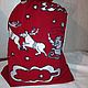 Order Bag of Santa Claus. ludmila7070. Livemaster. . Gift pouch Фото №3