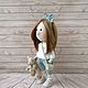 Кукла ручной работы. Мелирование. Тыквоголовка. Vera's dolls. Ярмарка Мастеров.  Фото №4