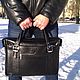 Order Bag leather 149. Sergei. Livemaster. . Classic Bag Фото №3