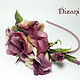 Order Bezel 'Pansy'. Dizani. Livemaster. . Flowers Фото №3