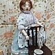 Кукла Девушка из 19 века. Интерьерная кукла. Toydollsworld. Ярмарка Мастеров.  Фото №6
